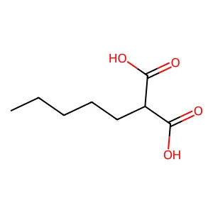 n-Pentylmalonic acid structure