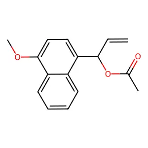 Compound C16H16O3 structure