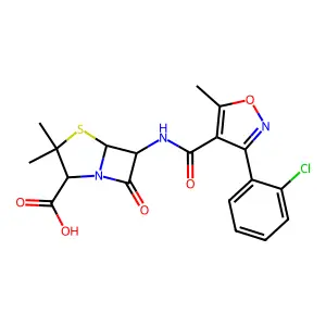 cloxacillin structure