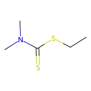 ethyl N,N-dimethylcarbamodithioate structure