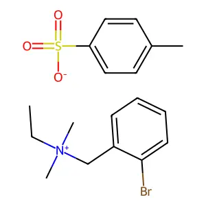 Bretylium tosylate structure
