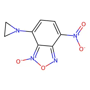 Compound C8H6N4O4 structure