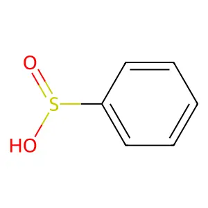 BENZENESULFINIC ACID structure