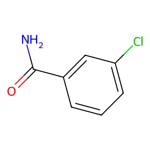 3-Chlorobenzamide structure