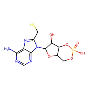 Compound C11H14N5O6PS structure
