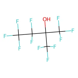 1,1,1,3,3,4,4,4-octafluoro-2-(trifluoromethyl)butan-2-ol structure