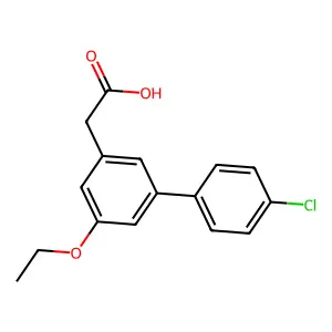 Compound C16H15ClO3 structure