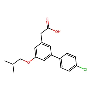 Compound C18H19ClO3 structure