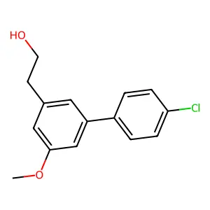 Compound C15H15ClO2 structure