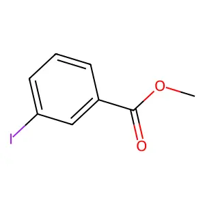 Methyl 3-iodobenzoate structure
