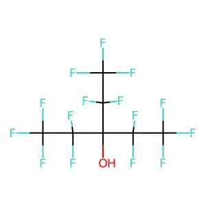 1,1,1,2,2,4,4,5,5,5-decafluoro-3-(1,1,2,2,2-pentafluoroethyl)pentan-3-ol structure