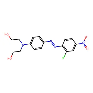 2,2'-((4-((2-Chloro-4-nitrophenyl)azo)phenyl)imino)bisethanol structure