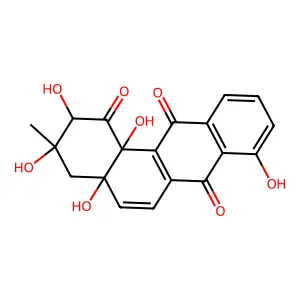 Compound C19H16O8 structure