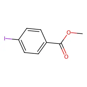 Methyl 4-iodobenzoate structure