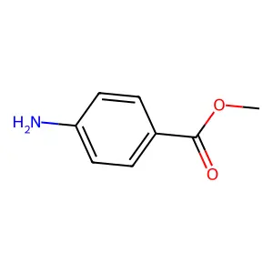 Methyl 4-aminobenzoate structure