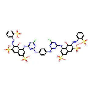 Reactive Red 120 structure
