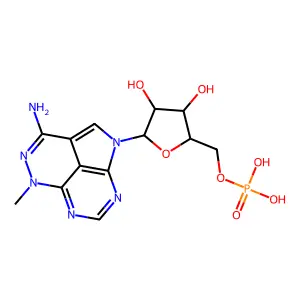TRICIRIBINE PHOSPHATE structure