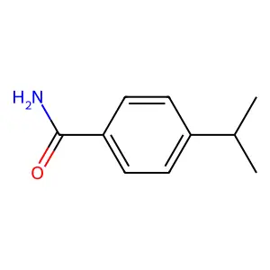 Benzamide, 4-(1-methylethyl)- structure