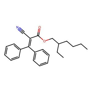 Octocrylene structure