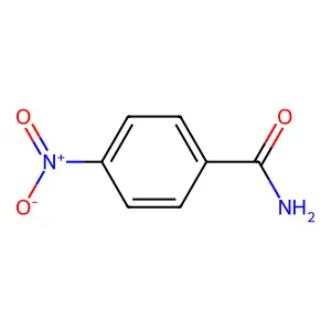 4-NITROBENZAMIDE structure