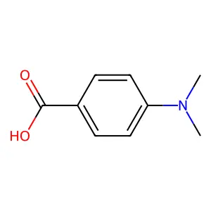 4-DIMETHYLAMINOBENZOIC ACID structure