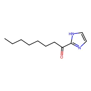 1-(1H-imidazol-2-yl)octan-1-one structure
