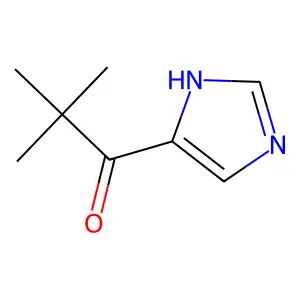 1-(1H-imidazol-5-yl)-2,2-dimethylpropan-1-one structure