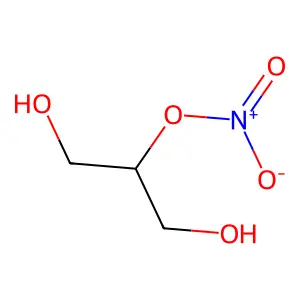 Glycerol-2-nitrate structure