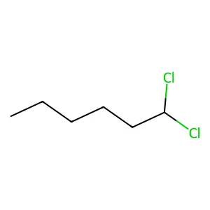 1,1-dichlorohexane structure