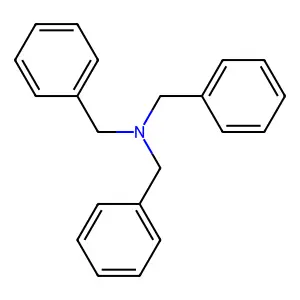 Tribenzylamine structure