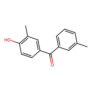 Methanone, (4-hydroxy-3-methylphenyl)(3-methylphenyl)- structure