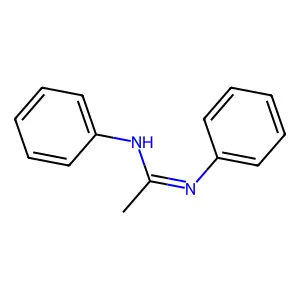 N,N'-DIPHENYLACETAMIDINE structure