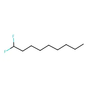 1,1-DIFLUORONONANE structure