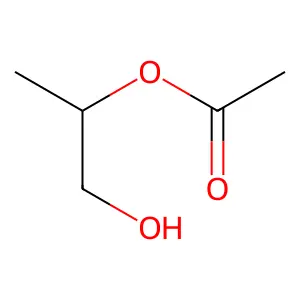 1,2-Propanediol, 2-acetate structure