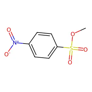 Methyl-4-nitrobenzenesulfonate structure