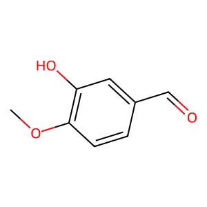 3-Hydroxy-4-methoxybenzaldehyde structure