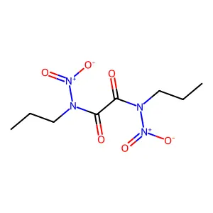OXAMIDE, N,N'-DINITRO-N,N'-DIPROPYL- structure