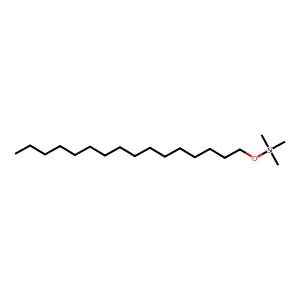 (HEXADECYLOXY)TRIMETHYLSILANE structure