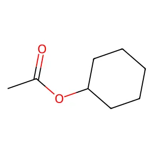 CYCLOHEXYL ACETATE structure