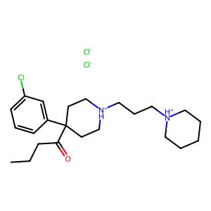 Compound C23H37Cl3N2O structure