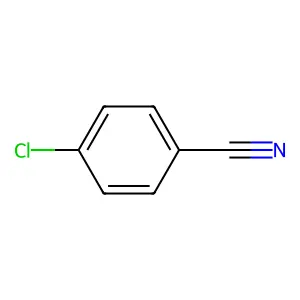 4-CHLOROBENZONITRILE structure