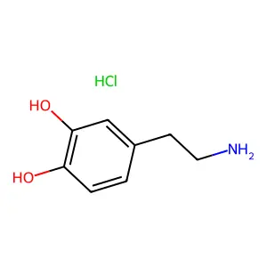 Dopamine hydrochloride structure