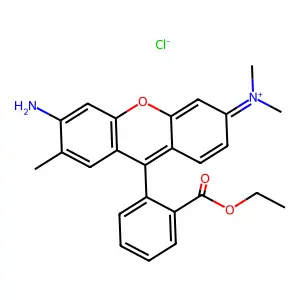 Rhodamine 3G structure