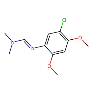 N'-(5-Chloro-2,4-dimethoxyphenyl)-N,N-dimethylformamidine structure