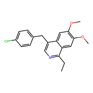 Compound C20H20ClNO2 structure