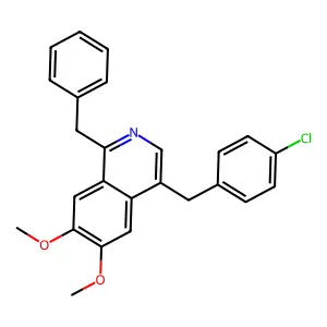Compound C25H22ClNO2 structure
