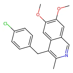 Compound C19H18ClNO2 structure
