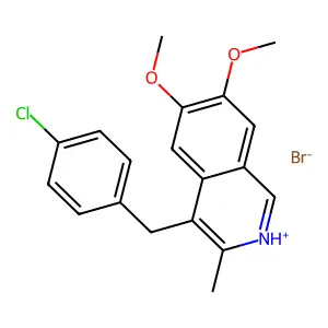 Compound C19H19BrClNO2 structure