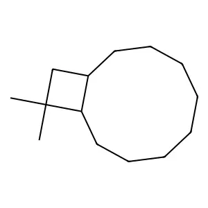 11,11-Dimethylbicyclo[8.2.0]dodecane structure