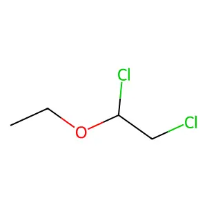 1,2-Dichloro-1-ethoxyethane structure